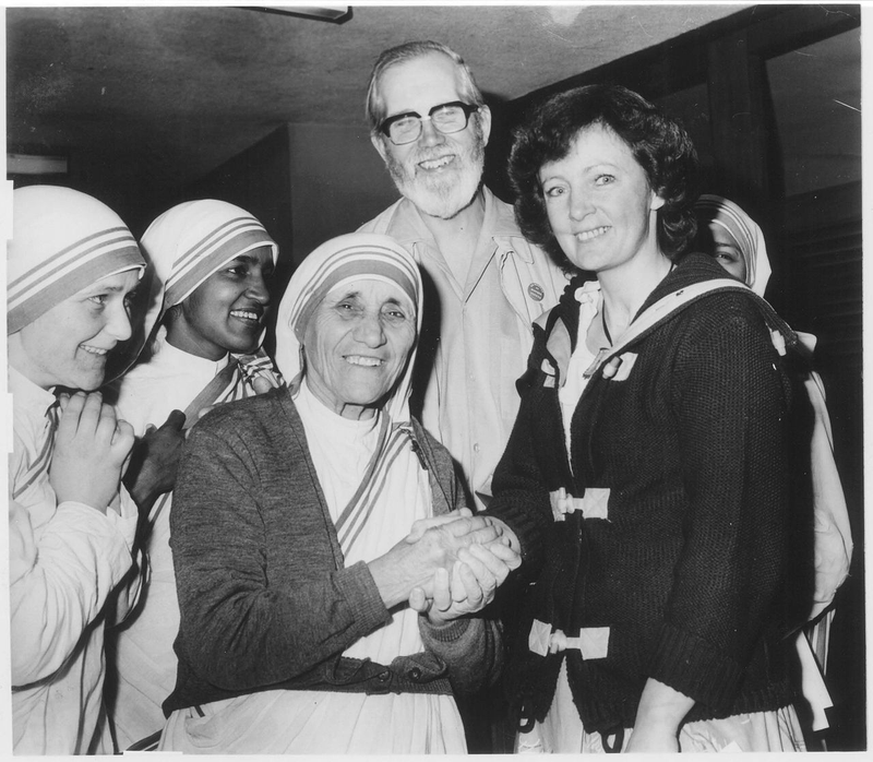 La madre Teresa en 1980. Wikimedia Commons